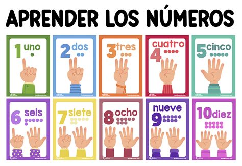 Los números 1.